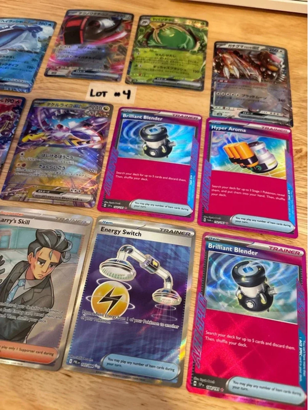 Pokemon 12 Card Ex Item Trainer Lot - Lot#4